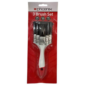 CW Phoenix 3 Brush Set - 25, 50 and 75mm Pack of 12