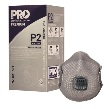 ProChoice Dust Masks Promesh P2+Valve (1443994599496)