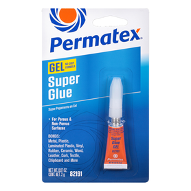 CW PERMATEX Super Glue Gel Tube Carded - 2g
