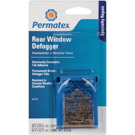 CW PERMATEX Rear Window Defogger Tab Adhesive 2 Part Kit Pack of 6