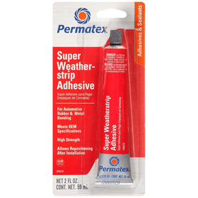 CW PERMATEX Super Weatherstrip Adhesive - 59ml tube Pack of 12