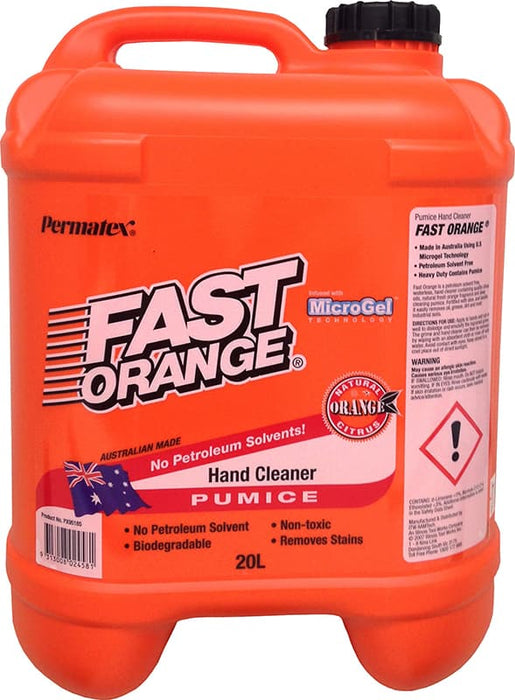 CW Permatex Fast Orange Fine Pumice Lotion Hand Cleaner