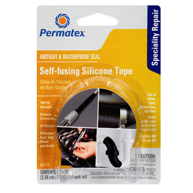 CW PERMATEX Self-Fusing Silicone Tape 2.54cm x 3.04m Roll