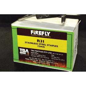 TBA Firefly Stainless Steel R31 Staples (5,000) - Box