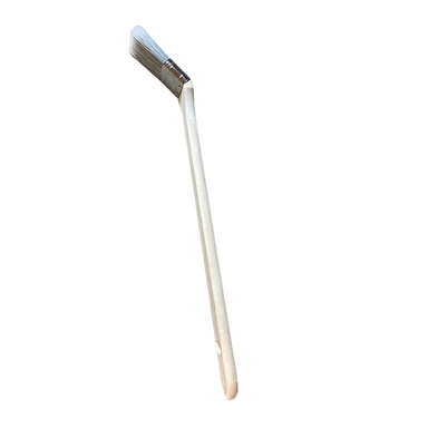 CW Offset shaped timber long handle Radiator Brush