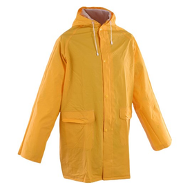 Workit Workwear Yellow 3/4 Length PVC Rain Jacket