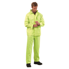ProChoice Hi-vis Rain Suit Hood W/ Drawstring Pvc Coated and Polyester (1445202034760)