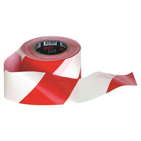 ProChoice Barricade Heavy Duty Plastic Tape 100m X 75mm Red & White (1445280481352)