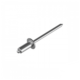 Inox World Rivet A2(304) 5 2-6 Open Type Stainless Steel Pack of 1000 (4018076057672)