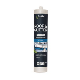 Bostik Roof & Gutter Silicone 300ml ctg Box of 6