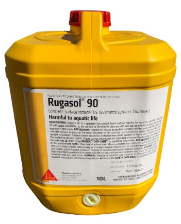 Sika® Rugasol®-90 Concrete surface retarder for horizontal surfaces 10L