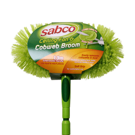 CW Sebco Premium Cobweb & Ceiling Fan Outdoor Broom