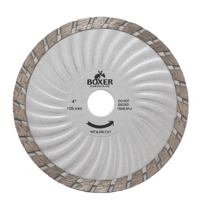 Sheffield AUSTSAW Diamond Blade Boxer Super Turbo Wave (103mm, 115mm, 125mm) Carded