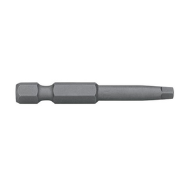 Sheffield ALPHA SQ2 Square Power Driver Bit 1/4" Shank Carded