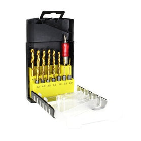 Sheffield ALPHA Metric Gold Series Impact Hex Drill Set - 15 Pieces