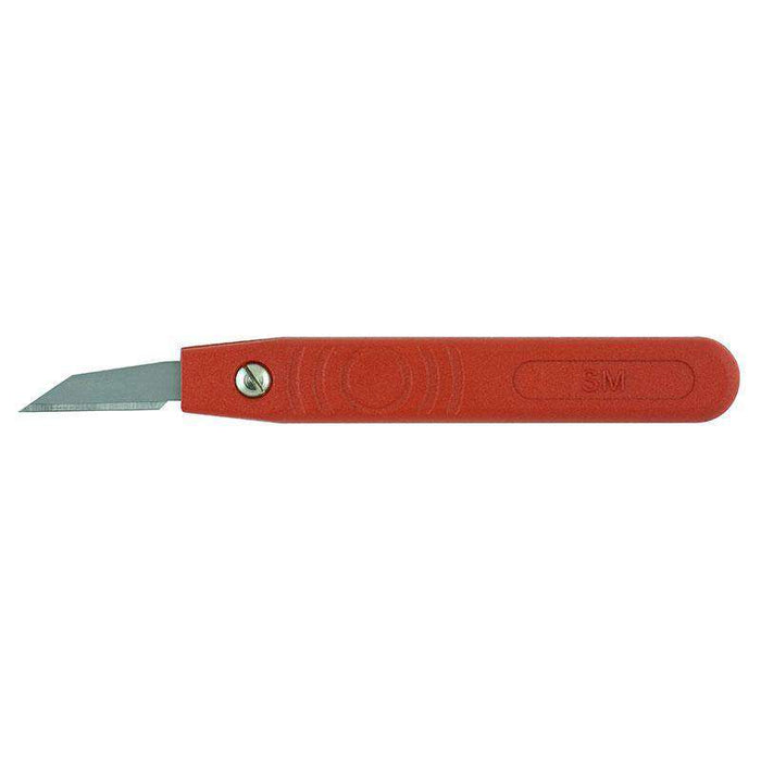 Sheffield Sterling Red Fixed Keyhole Knife