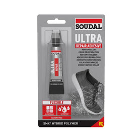 Soudal SMX Ultra Adhesive Crystal Clear 20ml tube Box of 10