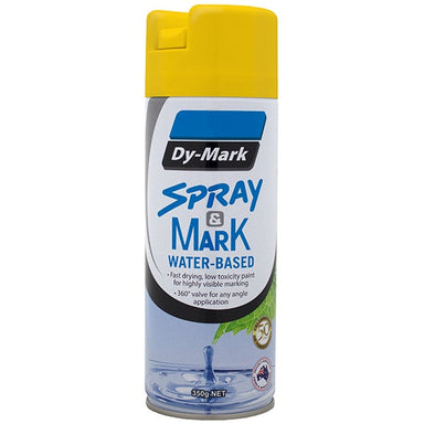 Dy-Mark Spray & Mark Water Based Marking Out Paint 350g  - Box of 12