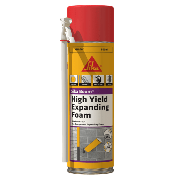 Sika Boom® AP Multi-Position, High Yield Expanding Foam Pack of 6