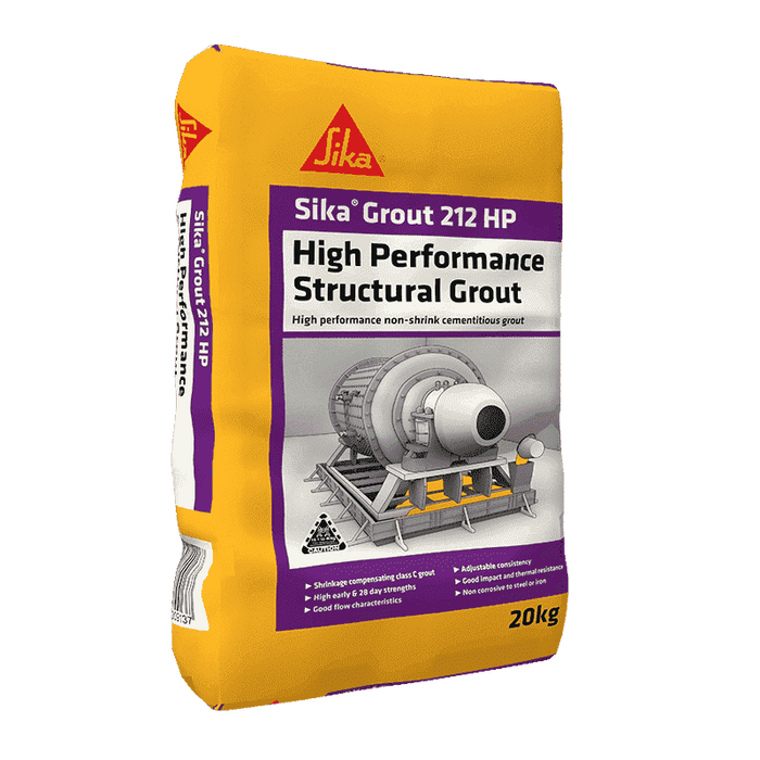 SikaGrout®-212 HP 20kg Cementitious Non-shrink High performance Grout