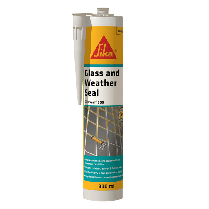 SikaSeal®-300 Glass and Weather Seal 300ml Ctg Box of 25