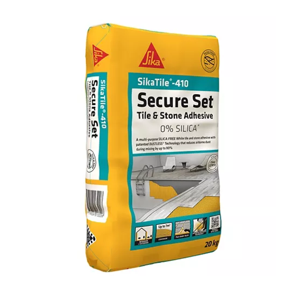 Sika SikaTile®-410 Secure Set Tile and Stone Adhesive 20kg