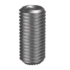 Bremick Imperial UNC Knurled Cup Point Socket Set (Grub) Screws 1/4in Pk of 100 (4564993540168)
