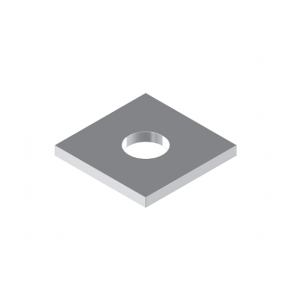 Inox World Flat Square Metric Washer A4 (316) 65 x 65 x 5 Pack of 20