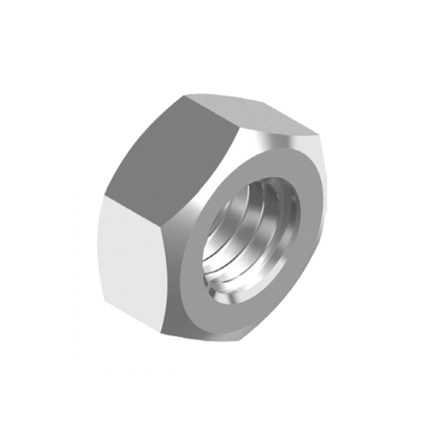 Inox World Stainless Steel Standard Hex Nut A4 (316) UNC Pack of 50 (4024028266568)