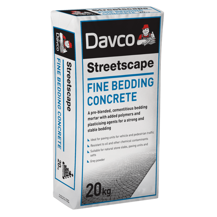 Sika Davco Streetcape Fine Bedding Concrete 20kg