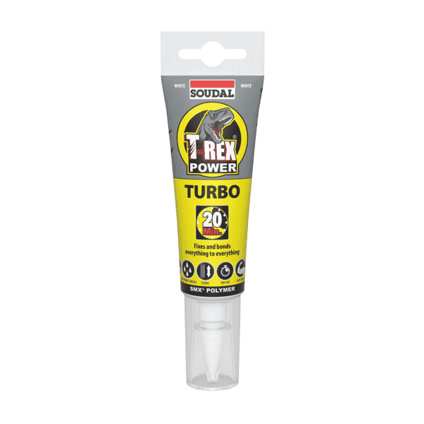 Soudal T-REX Power Turbo White Box of 12 - SPF Construction Products