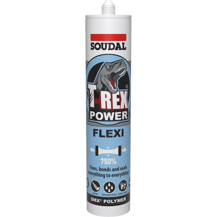 Soudal T-Rex Power Flexi Sealant 290ml Box of 12
