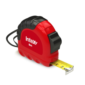 Intex Rubber Back Tape Measure 8m x 25mm