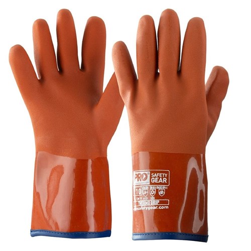 Pro Choice Thermogrip Glove Premium PVC w/Removable Winter Liner Pack of 6