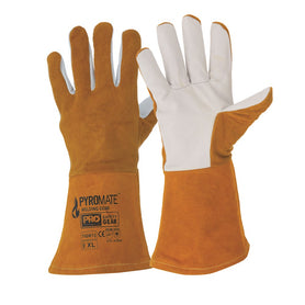 ProChoice Pyromate Tigga Tig Welders Leather Cuff  Glove Pack of 12 (1444697342024)