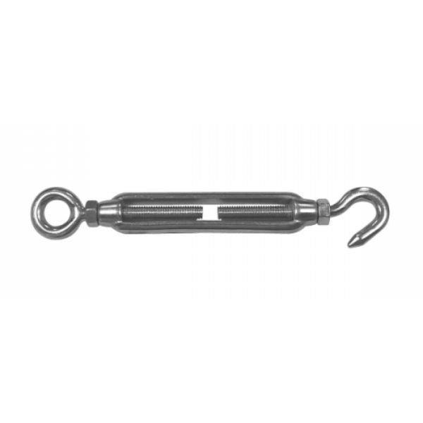 Inox World Turnbuckle Open Type Hook/Eye A4 (316) Pack of 2 (4049435525192)