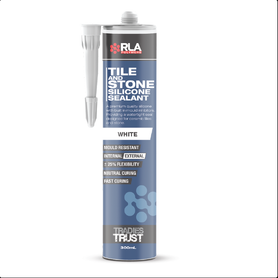 RLA Polymer Tile & Stone Silicone Sealant 310ml - Box of 6