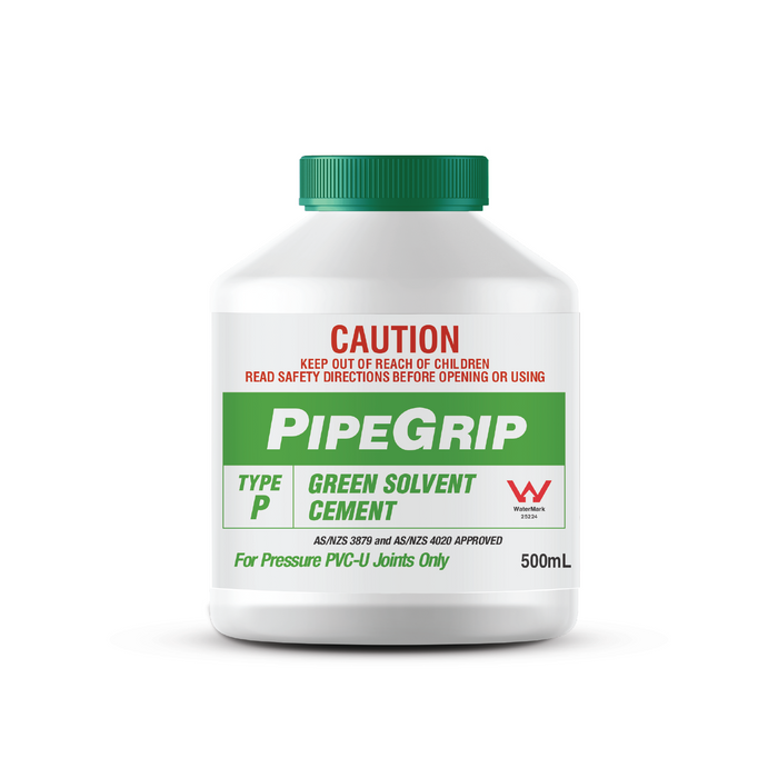 RLA Polymers Pipegrip Green Glue Type P Solvent Cement