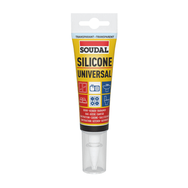 Soudal Universal Silicone 80ml Box of 10