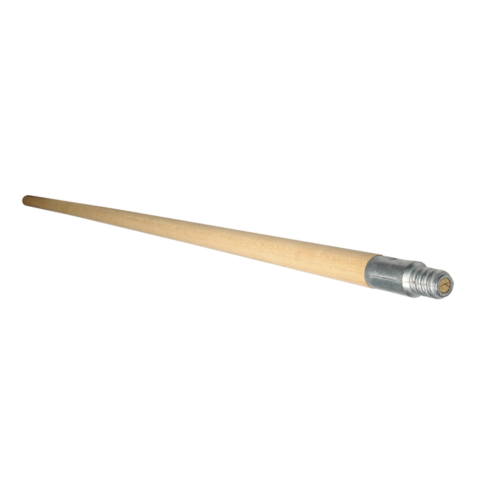 Wallboard Tools Threaded 1.2m Replacement Wooden Handle Pole