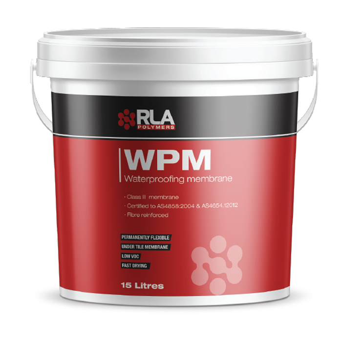 RLA Polymers WPM Class III Liquid Waterproofing Membrane Grey 15L