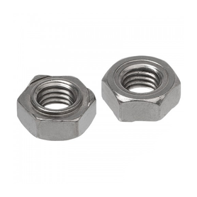 Inox World Hex Weld Nut M12 A4 (316) - Pack of 50