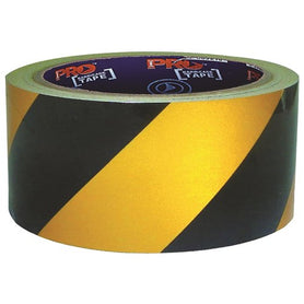 Pro Choice 30m x 50mm Self Adhesive Hazard Tape Yellow & Black