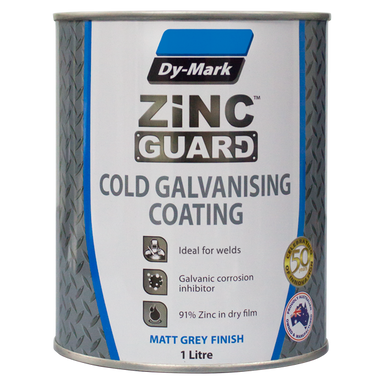 Dy-Mark Zinc Guard Cold Galvanising Coating Brush On