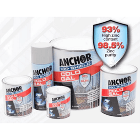 CW Anchor Shield Cold Galvanising Anti Rust Paint
