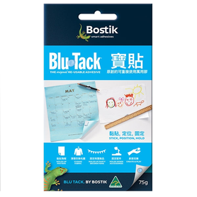 Bostik Blu Tack® Original Reusable Adhesive 75g - Box of 10