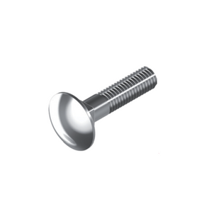 Inox World Stainless M16 Cup Head Sq Neck Bolt A4 (316) Pack of 25 (4011640193096)