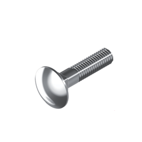 Inox World Stainless M12 Cup Head Sq Neck Bolt A4 (316) Pack of 10 (4011640160328)