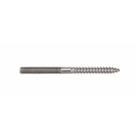 Inox World Stainless Steel Double Thread Screw A4 (316) M12 Pack of 5
