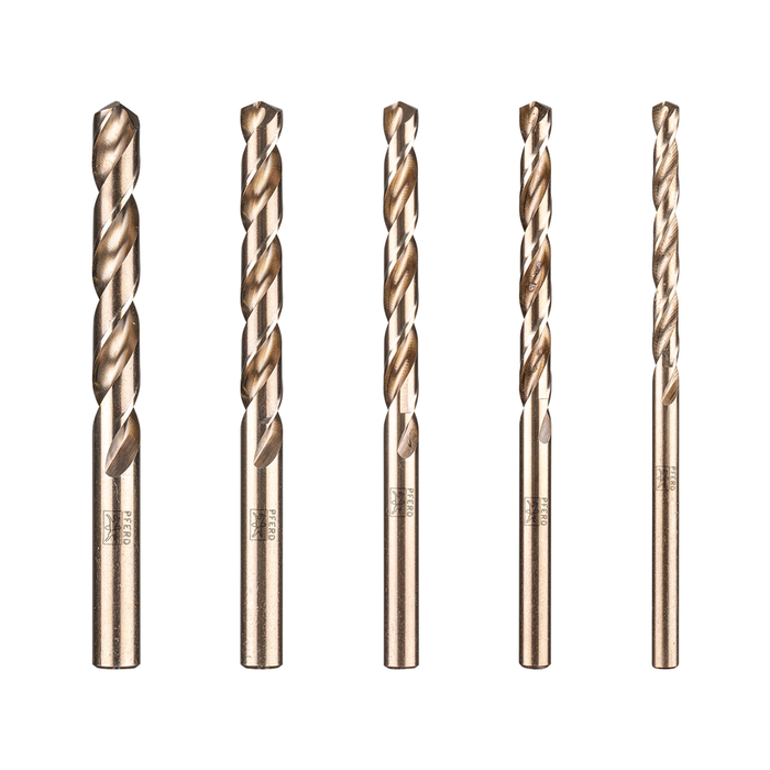 PFERD Twist Drill SPB DIN338 HSSE N Cobalt Inox Pack of 10 (6.0 - 6.5mm)